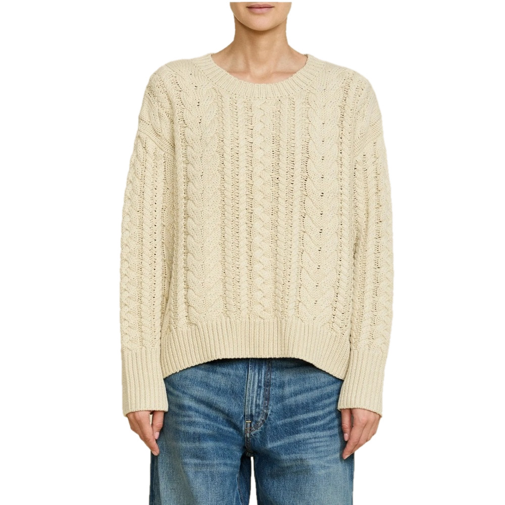 Aritzia Babaton Fisherman Sweater
Cable Knit Chunky Oversized Cream XS
Small 1